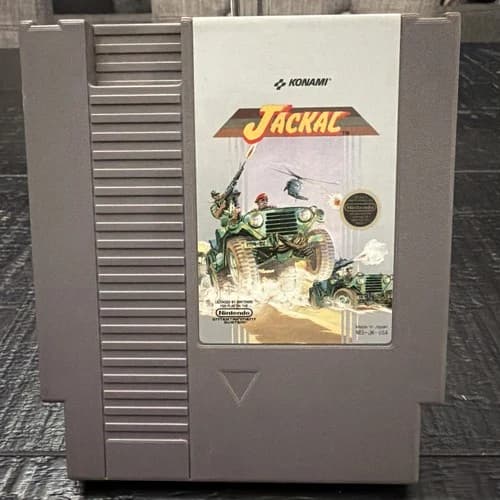 Jackal NES Nintendo Authentic Tested Working Original