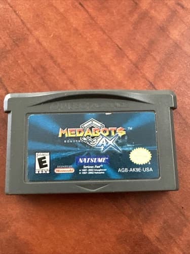 Medabots AX Rokusho for Nintendo Gameboy Advance Tested