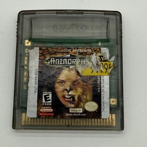 Animorphs (Nintendo Game Boy Color, 2000) Authentic Tested