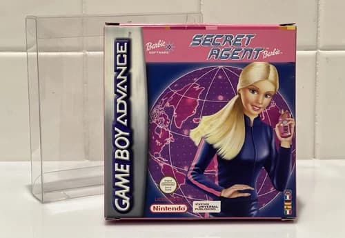 Secret Agent Barbie (2002) Nintendo Game Boy Advance GBA COMPLETE Excellent Cond
