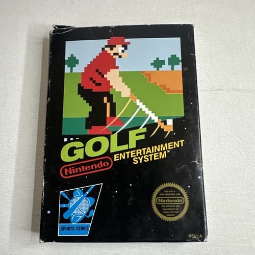 Golf (NES, 1985) Black Box, CIB Fast Free Shipping