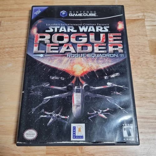 Star Wars: Rogue Leader Rogue Squadron II Nintendo GameCube CIB w Reg Tested