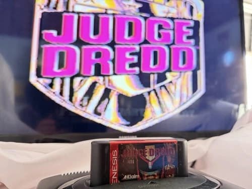 Judge Dredd Sega Genesis 1995 Authentic Game Cartridge Only Tested Working