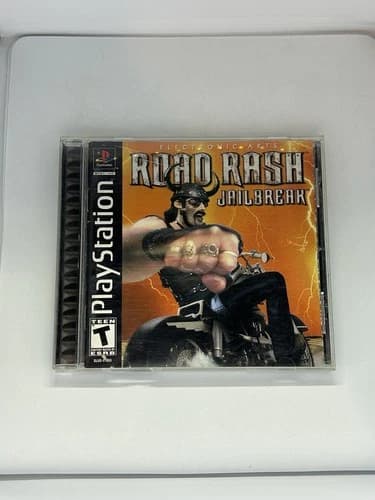 Road Rash: Jailbreak (Sony PlayStation 1, 2000) PS1 CIB Complete