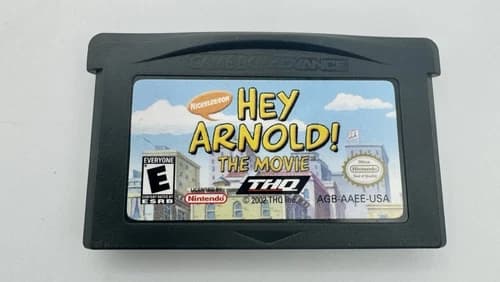 Hey Arnold The Movie (Nintendo Game Boy Advance, 2002) Cart Only Tested