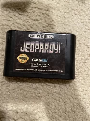 Jeopardy (Sega Genesis, 1992)