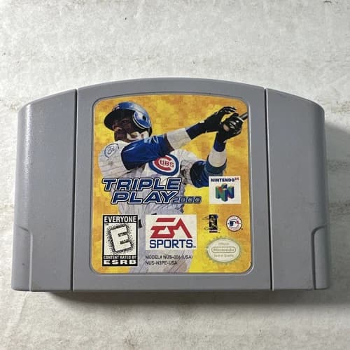 Triple Play 2000 (Nintendo 64, 1999)