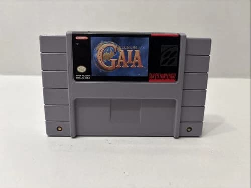 Illusion of Gaia (SNES) Authentic Cartridge Tested Great Condition