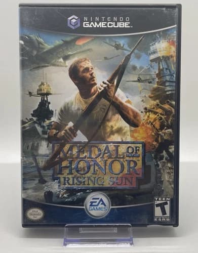 Medal of Honor: Rising Sun (Nintendo GameCube, 2003) Complete With Manual