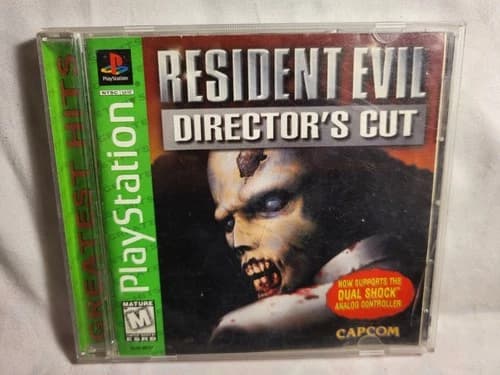 Resident Evil Director's Cut PS1 Greatest Hits PlayStation Complete Case Game