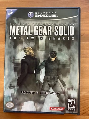 Metal Gear Solid: The Twin Snakes Nintendo GameCube Tested | CIB | Fast Shipping