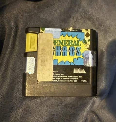 General Chaos (Sega Genesis, 1993) Cartridge Only Genuine. Electronic Arts