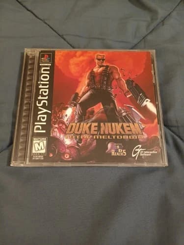 Duke Nukem Total Meltdown Sony PlayStation 1 Complete With Registration Card