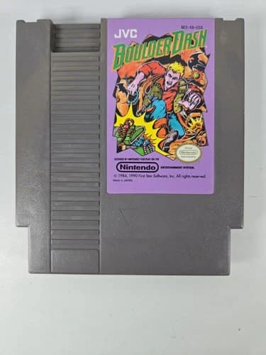 Boulder Dash (Nintendo NES) Tested