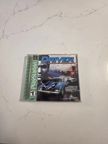 Driver - You Are The Wheelman (Sony PlayStation, PS1, 1999) CIB Tested