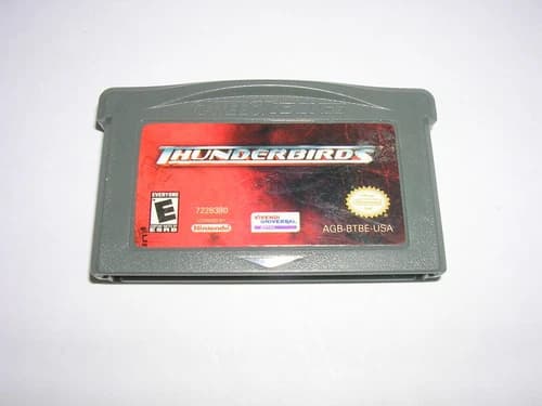 Thunderbirds (Nintendo Game Boy Advance GBA) Original Game