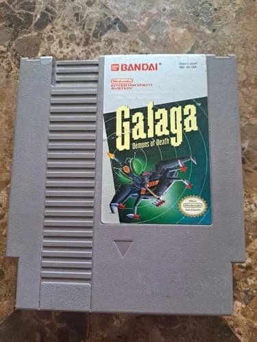 Galaga Demons of Death for NES Nintendo Authentic Free Fast Shipping