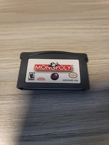 Monopoly Nintendo Game Boy Advance GameBoy GBA Great Shape Tested