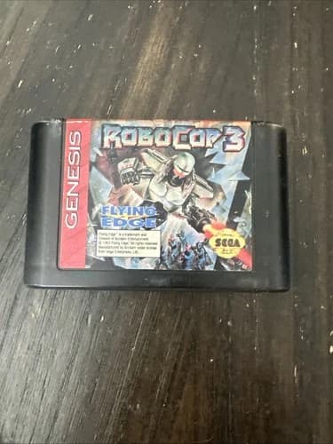 Sega Genesis Game Only RoboCop 3
