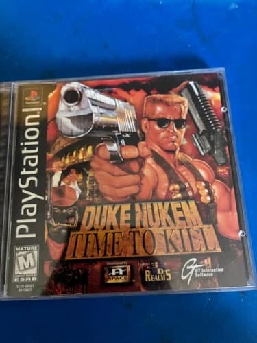 1998 DUKE NUKEM TIME TO KILL PLAY STATION 1 GAME
