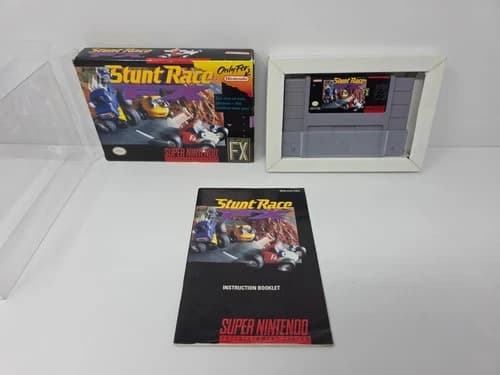 Stunt Race FX (Super Nintendo SNES) Complete in Box