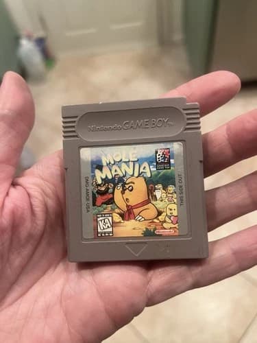 Mole Mania (Original Nintendo Game Boy) Authentic US Version Tested