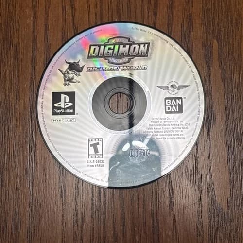 Digimon World (Sony Playstation 1 PS1 2000) Disc only Tested And Working