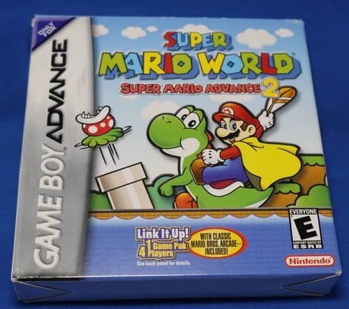 Super Mario World: Super Mario Advance 2 (Nintendo Game Boy Advance) ~ CIB