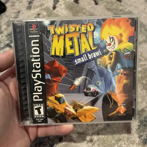 Twisted Metal: Small Brawl (Sony PlayStation 1, 2001) - Complete - CIB *CLEAN*