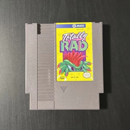 Totally Rad (Nintendo Entertainment System, 1991) Cart Only - Tested & Authentic