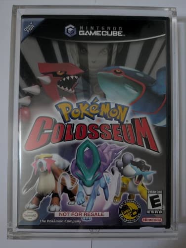 Pokémon Colosseum (Nintendo GameCube, 2004) Complete CIB Not For Resale ✨ RARE ✨