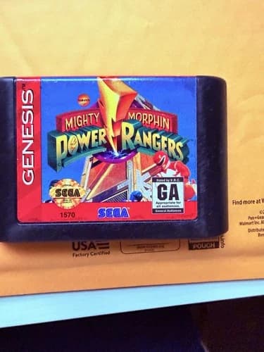 Mighty Morphin Power Rangers (Sega Genesis, 1994)