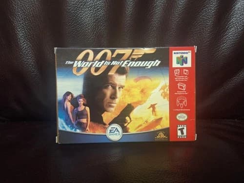 007: The World Is Not Enough - Nintendo 64 (N64) Complete CIB, Tested