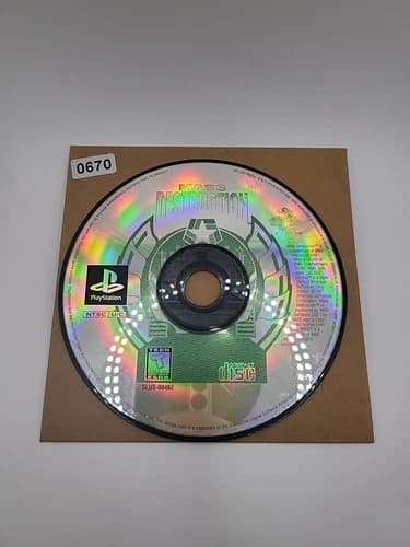 Mass Destruction (Sony PlayStation 1, PS1) DISC ONLY | NO TRACKING