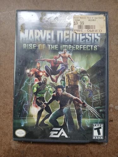 Marvel Nemesis Rise of the Imperfects Nintendo GameCube Complete W/ Memory Card.