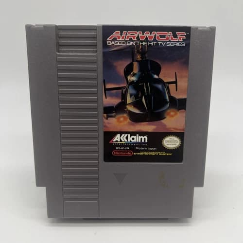 Airwolf - NES - Cart Only - Tested/Working!