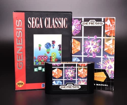 Columns Sega Genesis CIB Complete Sega Classic Authentic Cleaned Tested Working
