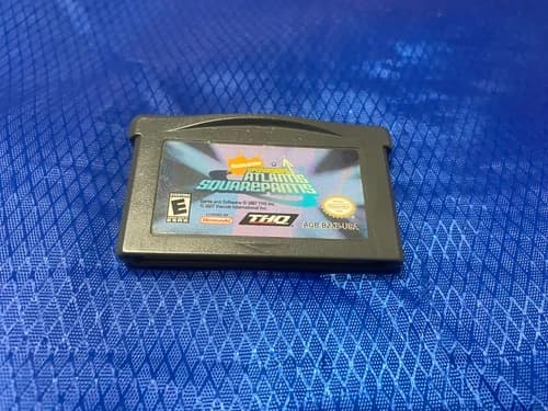 SpongeBob's Atlantis SquarePantis (Nintendo Game Boy Advance GBA, 2007) Game