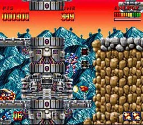 Super Turrican - SNES Super Nintendo Game