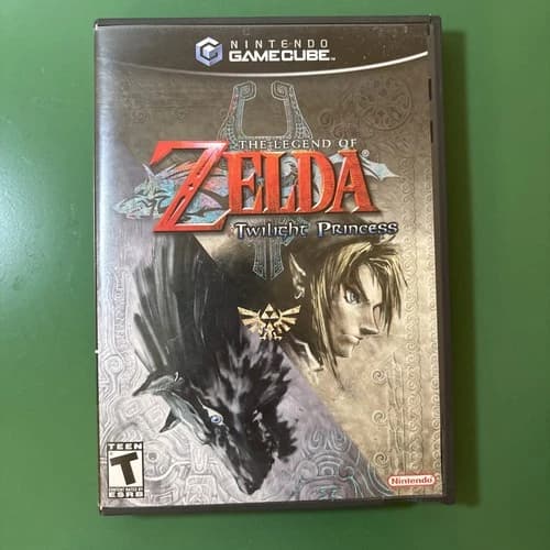 THE LEGEND OF ZELDA TWILIGHT PRINCESS (CIB) Tested - manual included - GameCube