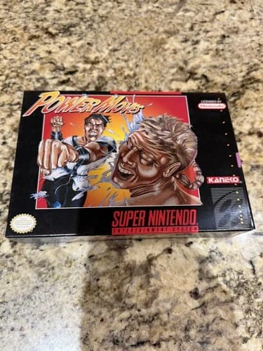 Power Moves Super Nintendo 1991 Sns