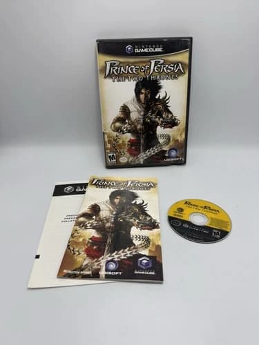 Prince of Persia The Two Thrones Nintendo GameCube Complete CIB Tested Working