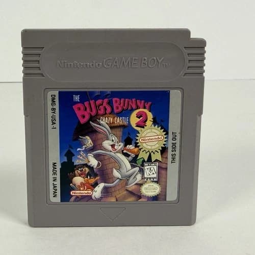 Bugs Bunny Crazy Castle 2 Nintendo Game Boy 1991 Tested Working Cartridge Only