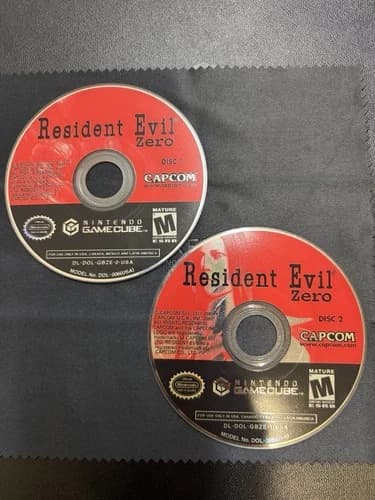 Resident Evil Zero Nintendo GameCube Capcom 2002 M Rated NTSC Disc Only