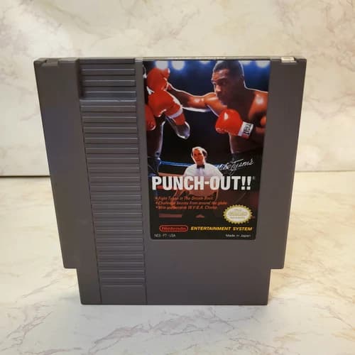 Mike Tyson's Punch OUT NES Cart Game Nintendo | Cleaned Tested Polished Working