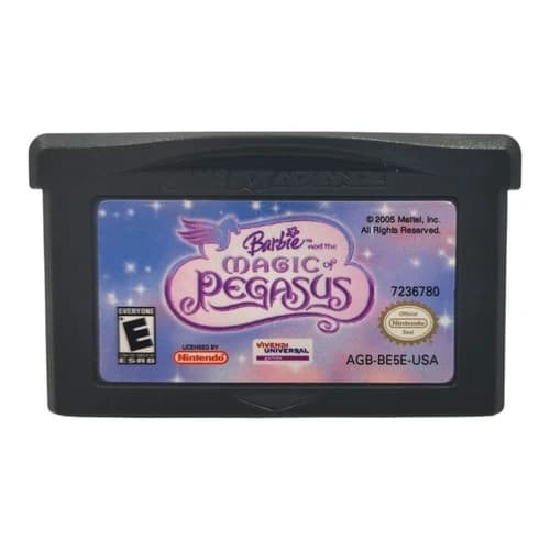 Barbie and the Magic of Pegasus (Nintendo Game Boy Advance 2000) GBA Authentic