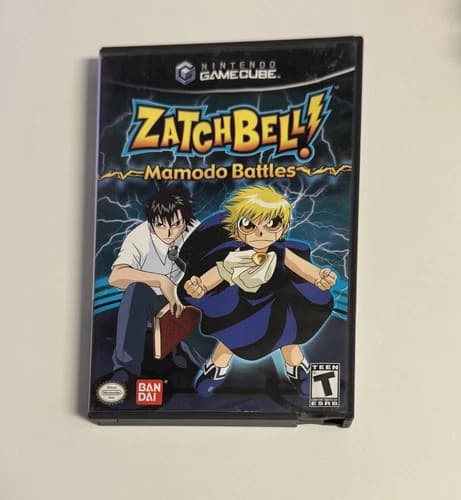 Zatch Bell Mamodo Battles Nintendo GameCube Video Game CIB Complete Tested
