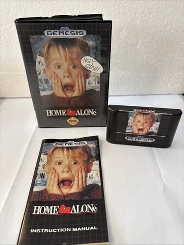 Sega Genesis Home Alone (1992), CIB, Tested