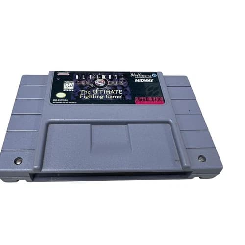 Ultimate Mortal Kombat 3 (Super Nintendo SNES, 1996) Game Cartridge