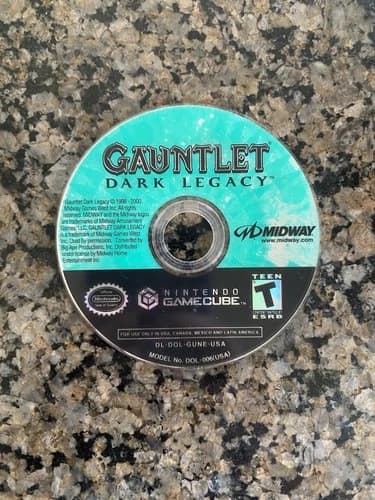 Midway Gauntlet: Dark Legacy Disc Only, T-Teen - Nintendo GameCube NTSC